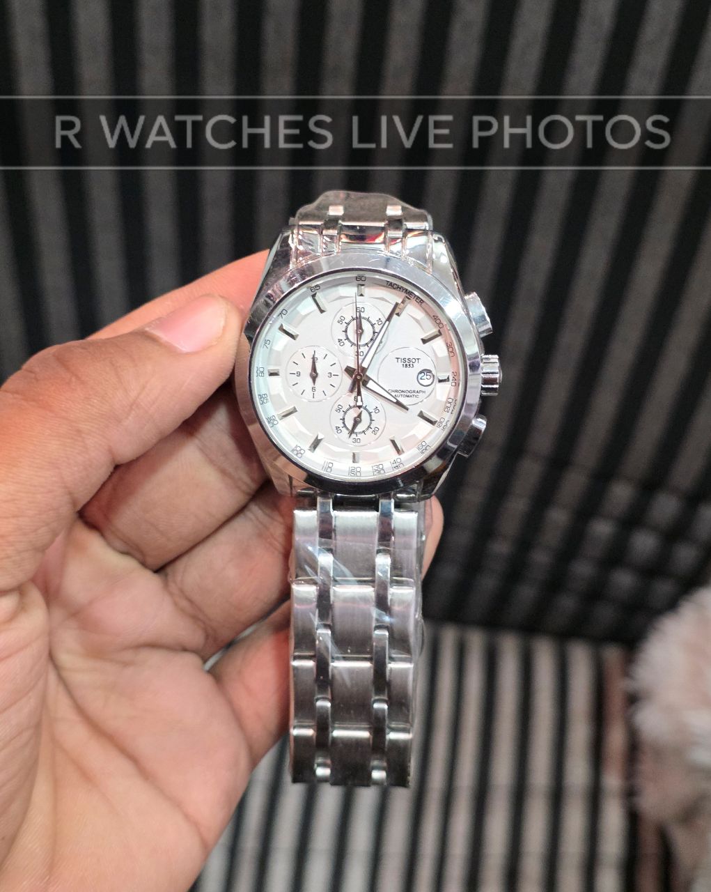 (SS)📷⬆️⭐ Tissot silver white (TSP38)