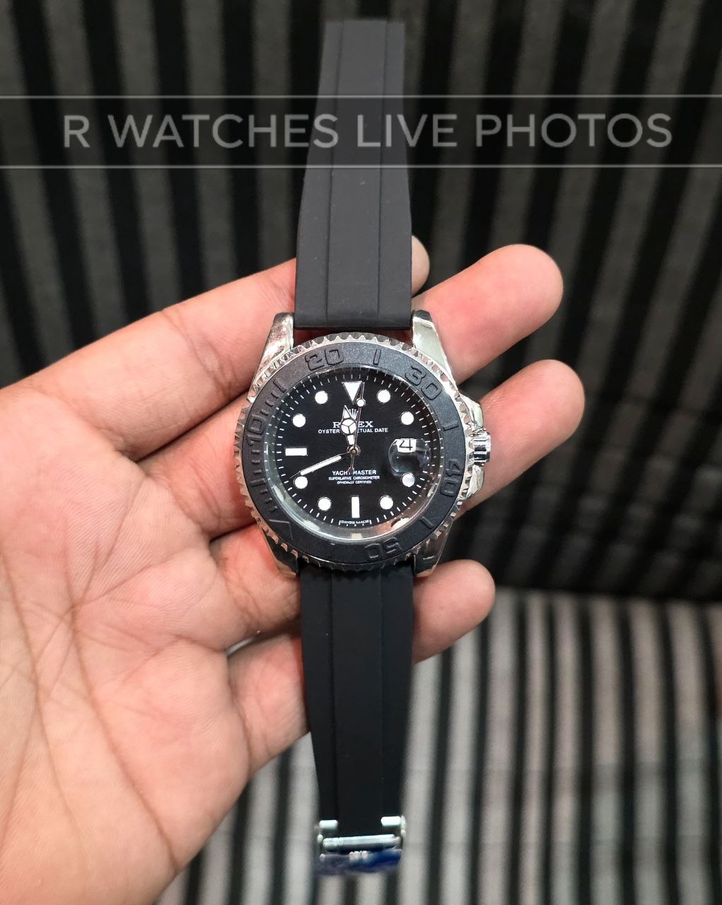 (OS)β Rolex yatchmaster silver