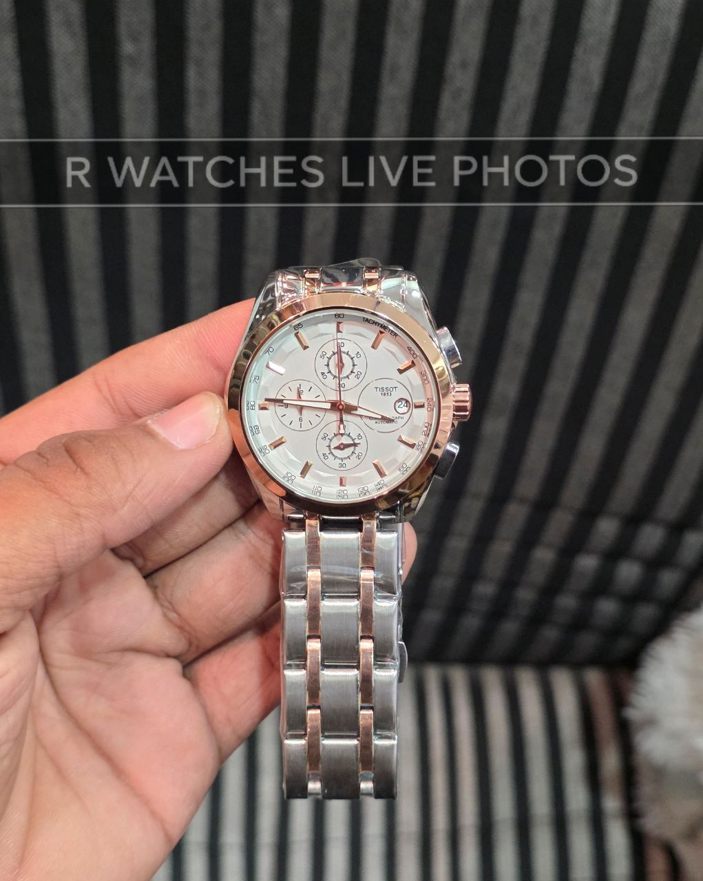 (SS)⭐ Tissot dual tone white