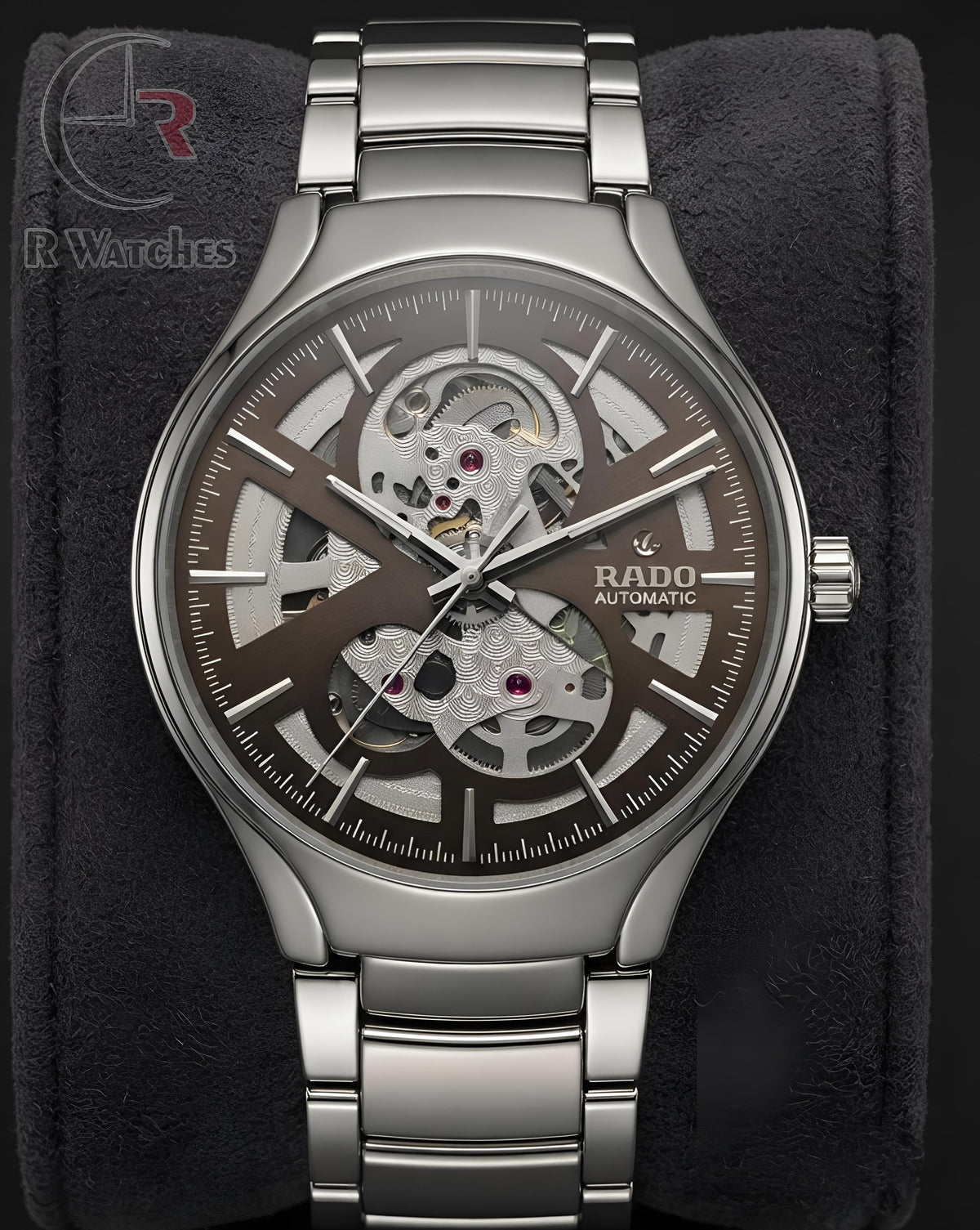 (OS) Rado Automatic Brown Silver
