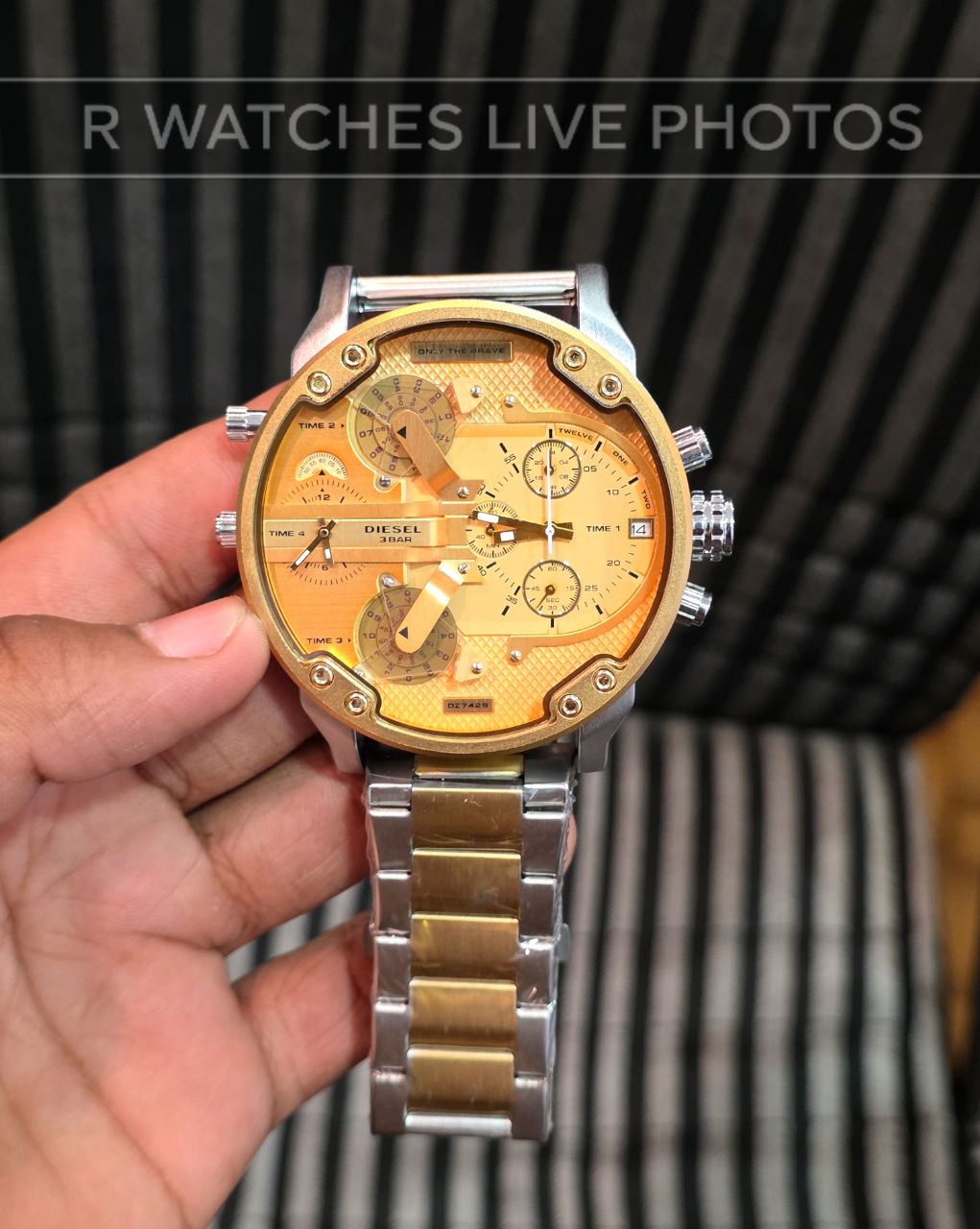 (OS)⭐ Bigg daddy dual tone gold