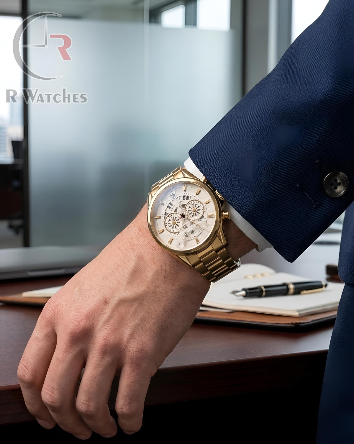 (OS2) Tag Heuer Paris Edition White Gold