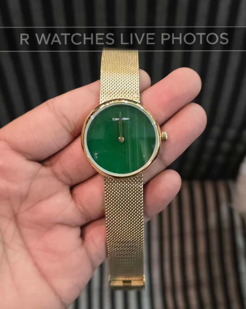 (OS)⭐ Calvin Klein girls golden green