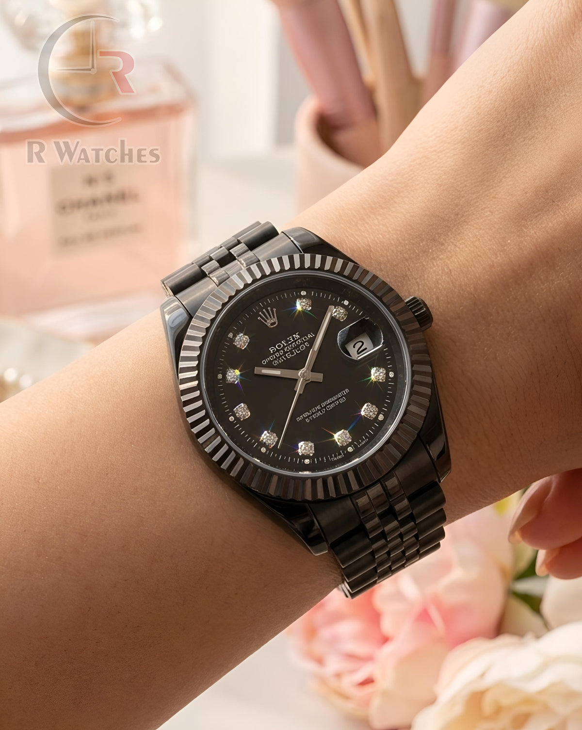 (OS)⭐ Rolex Girls Full black