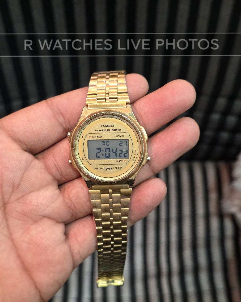 (OS)⭐ Casio metal Gold