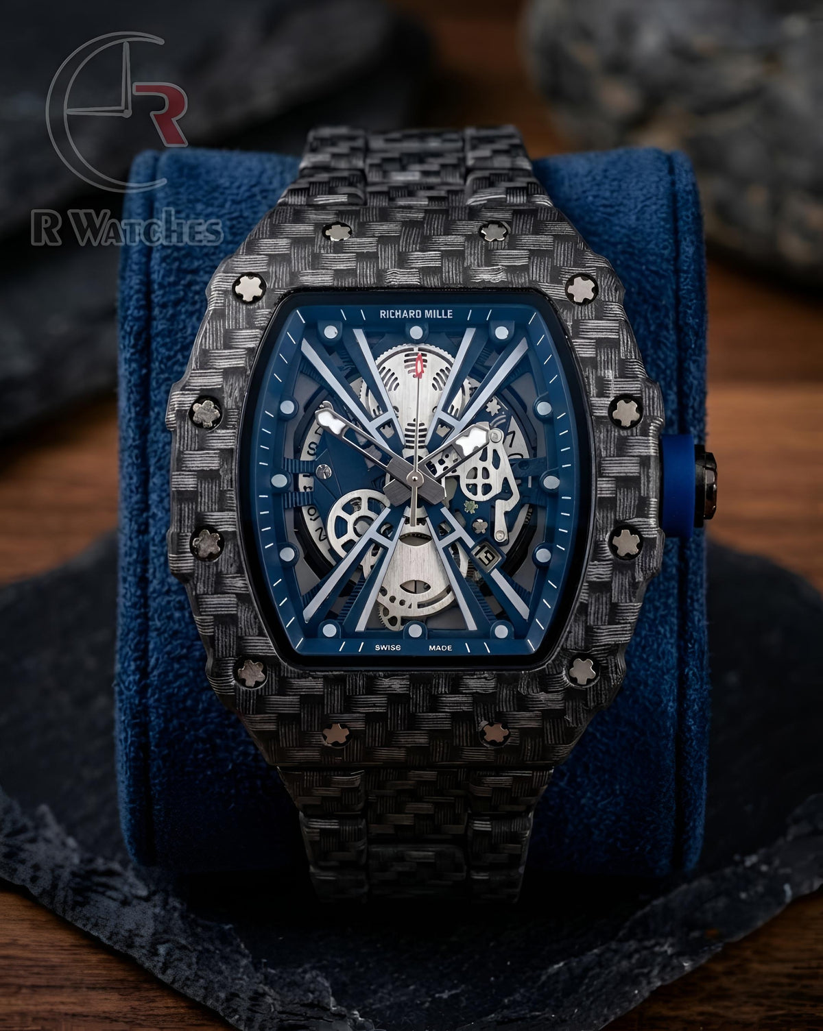 (OS2)⭐ RM Machinery Black Blue