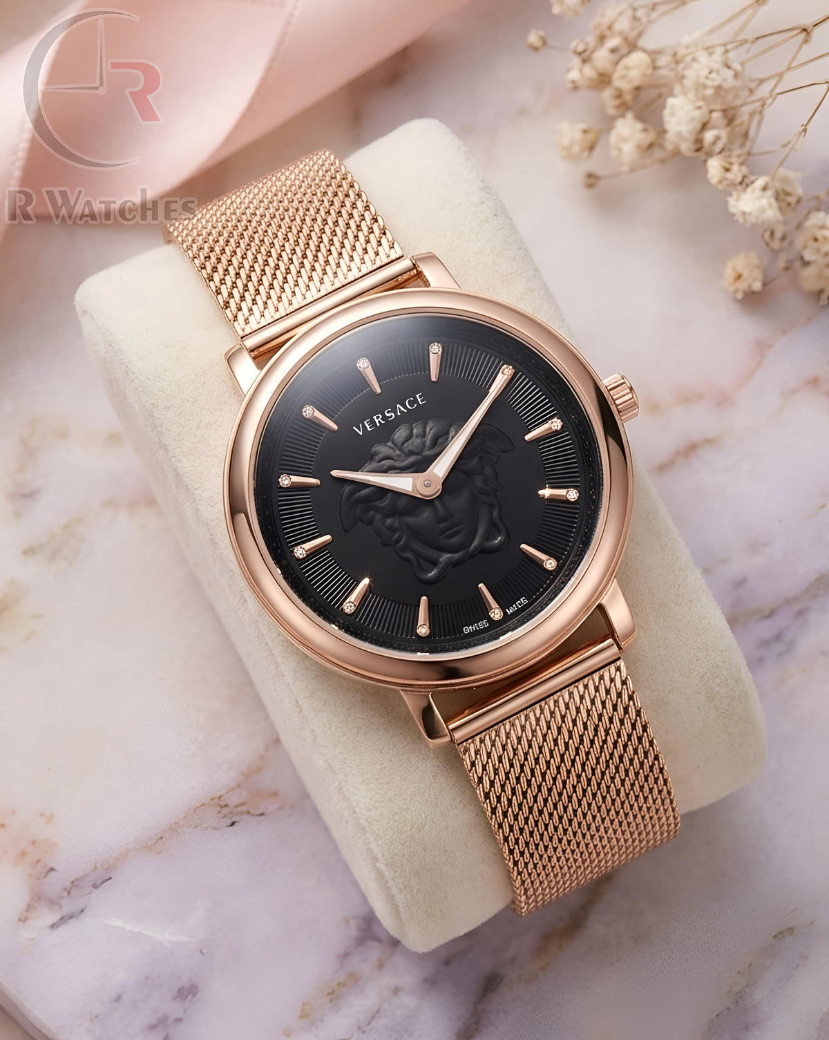 (OS) Versace girls rose gold black