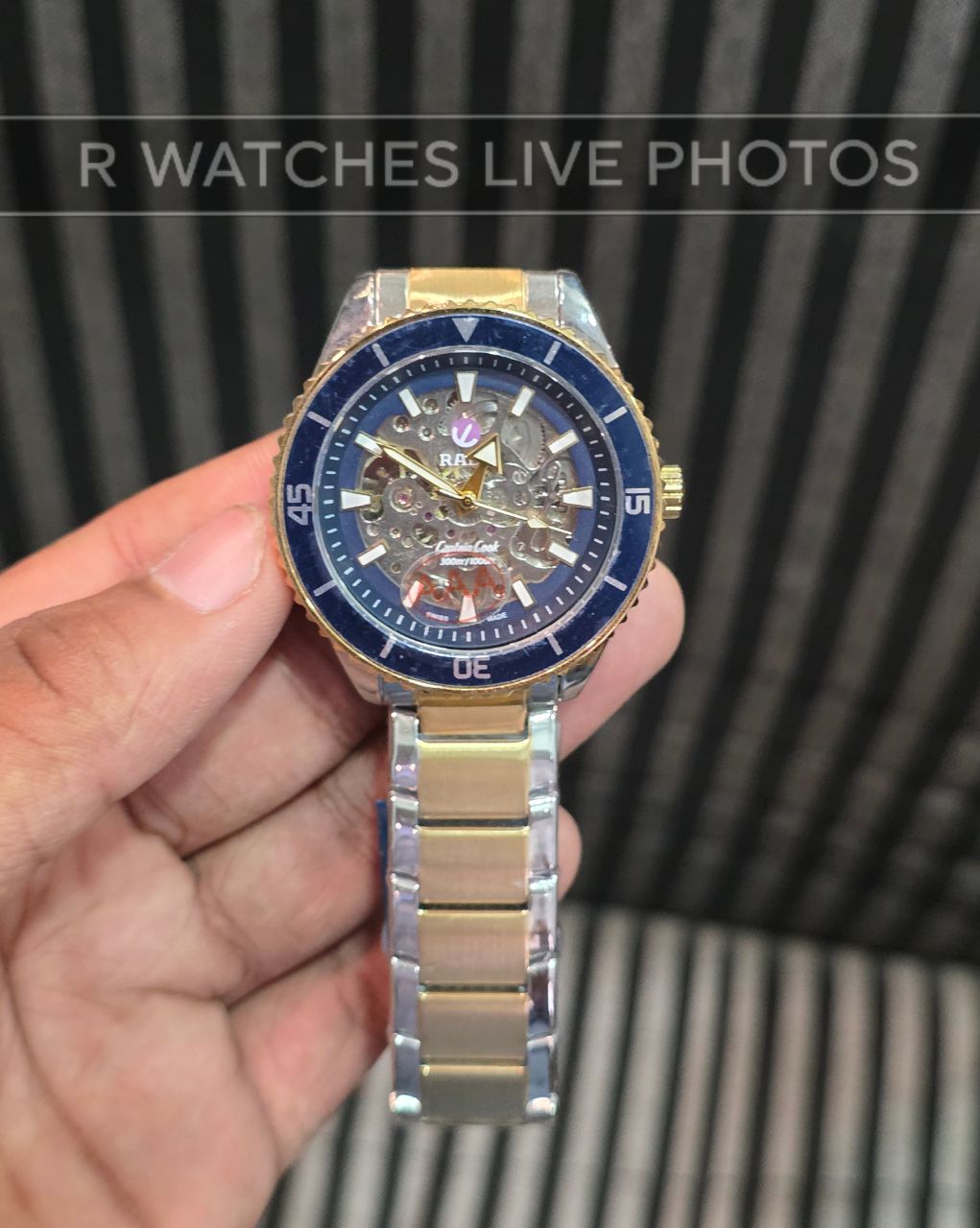 (OS)⭐ Rado Automatic Dual Tone Blue
