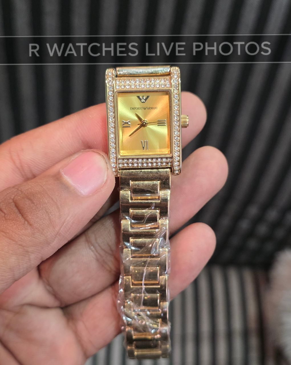 (OS2)⭐ Armani girls full golden dimond