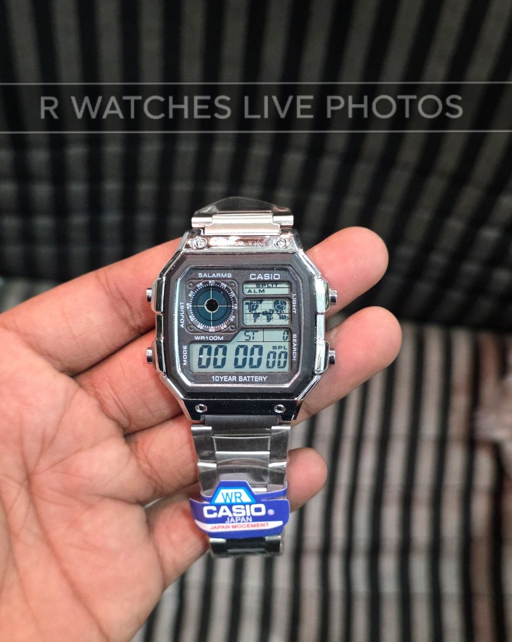 (OS5)⭐ World Time Silver Black