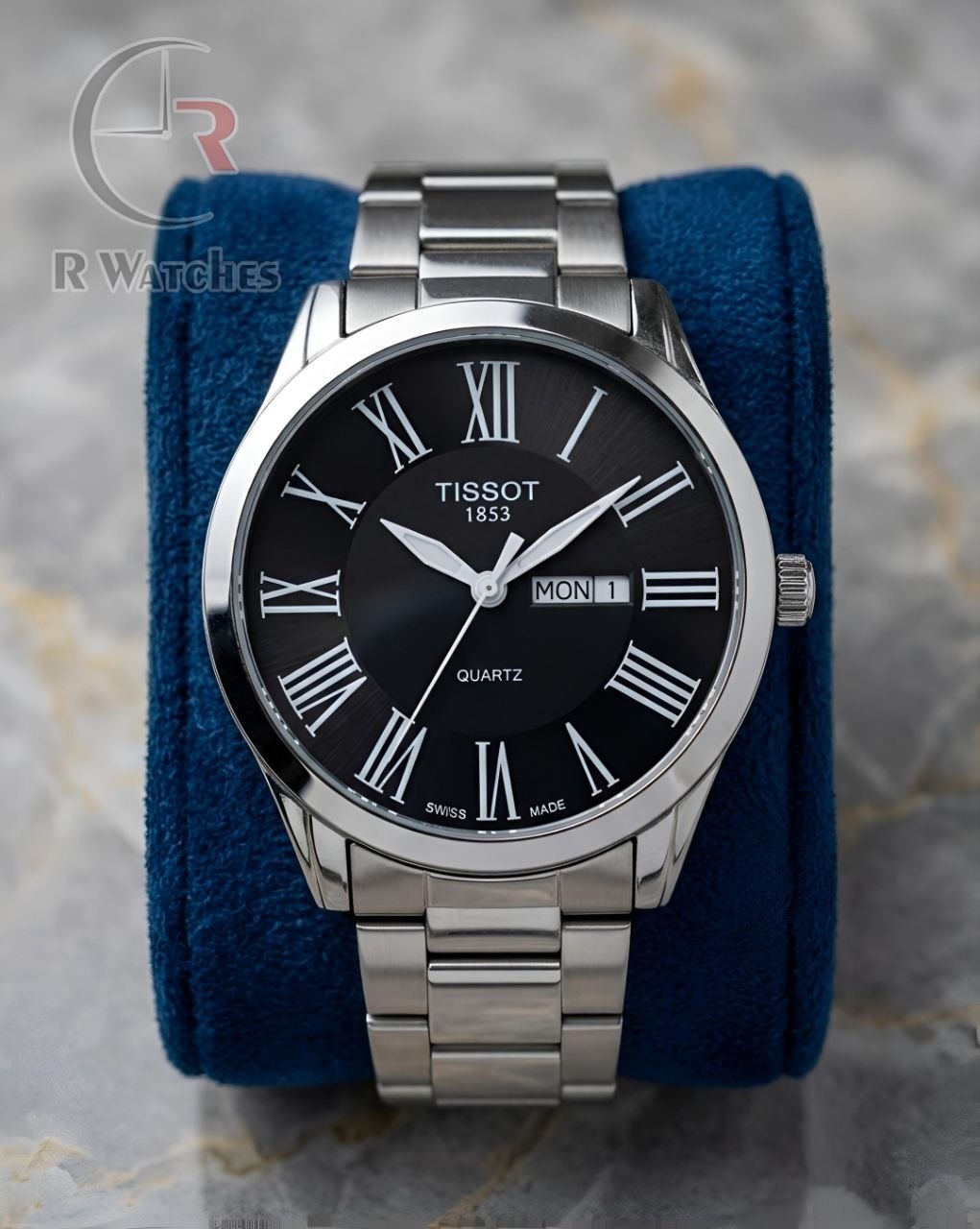(OS)📷⬆️ Tissot premium silver black (TSP2)