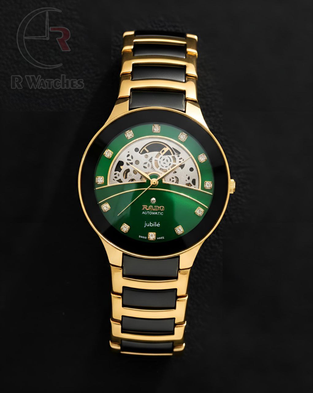 (OS2)📷⬆️ Rado Dual Tone Black Green (RDP53)