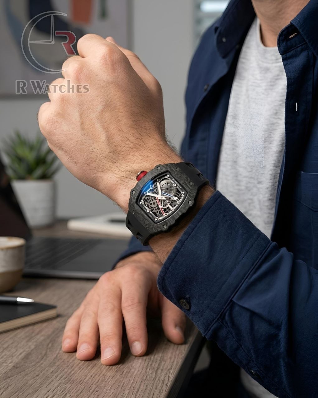 (OS)π·β¬οΈ RM Silicon Grey Silver Silicon Black (RMS21)