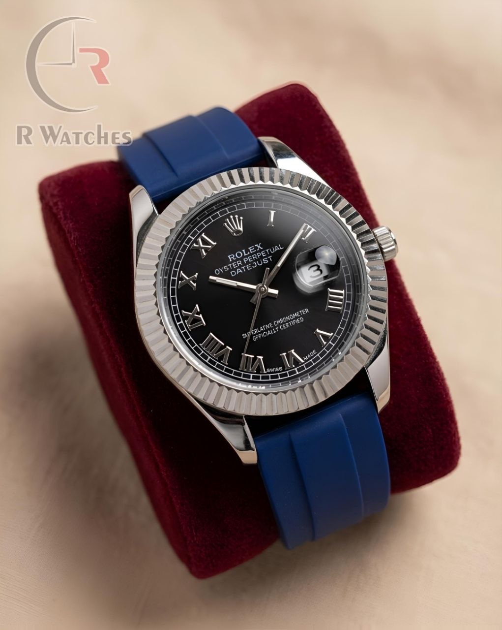 (OS)π·β¬οΈ Rolex oyster silicon silver black (RXS8)