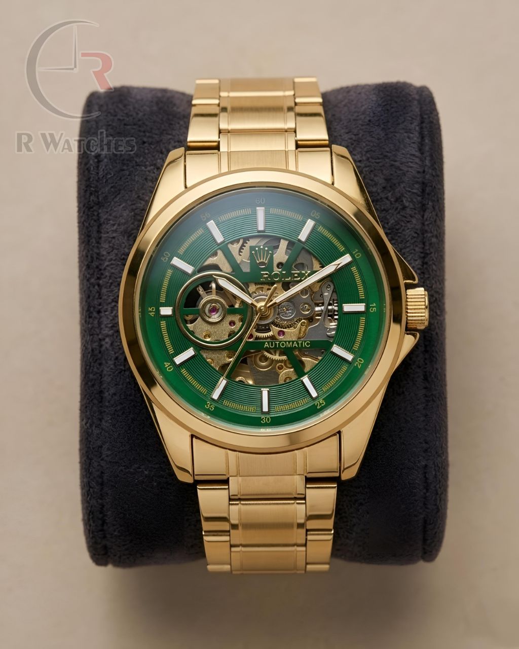 (OS)📷⬆️ Rolex Automatic Gold Green (RXAM31)