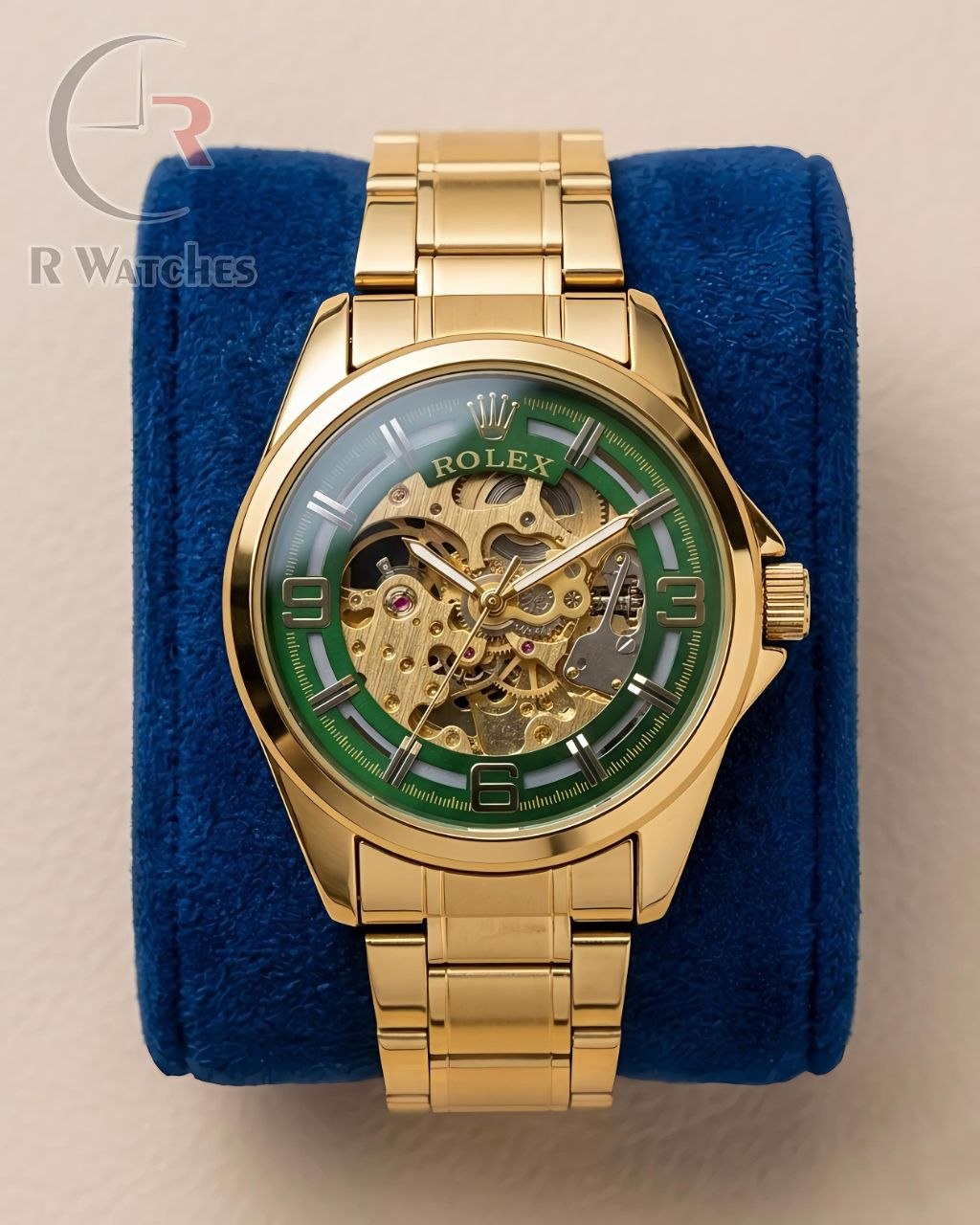 (OS)⬆️ Rolex Automatic Dual Tone Green