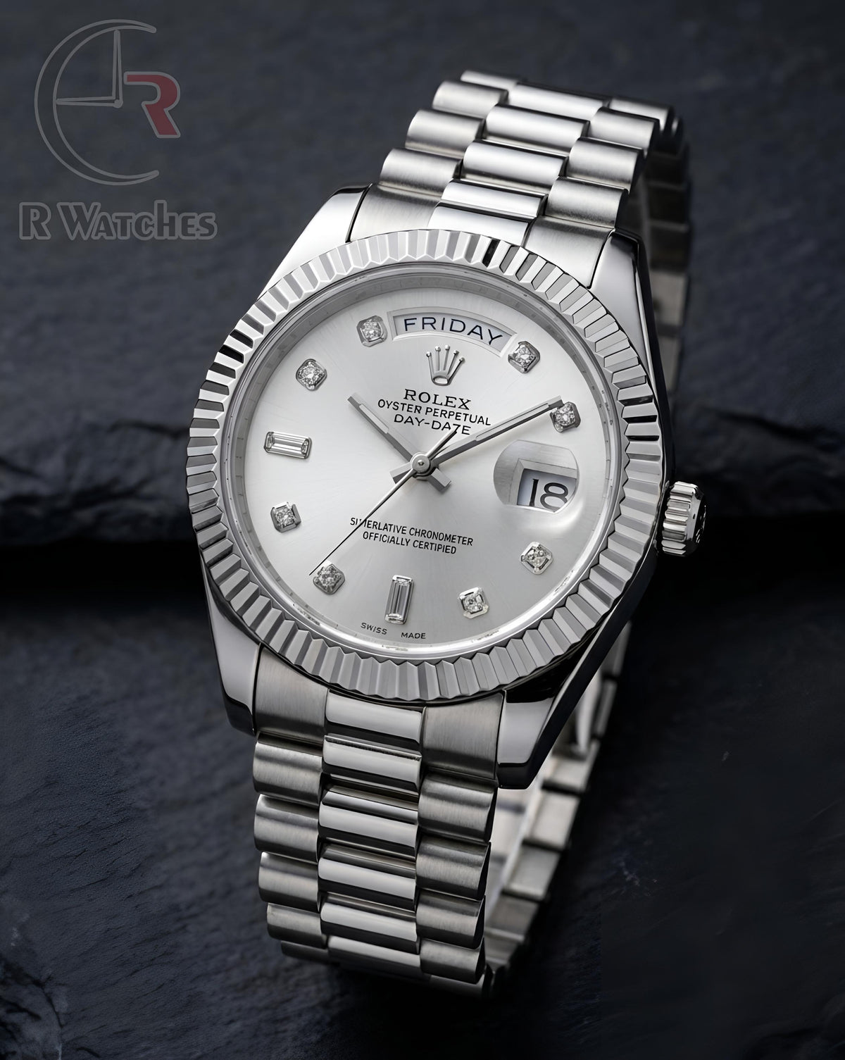(OS) Rolex Full Silver