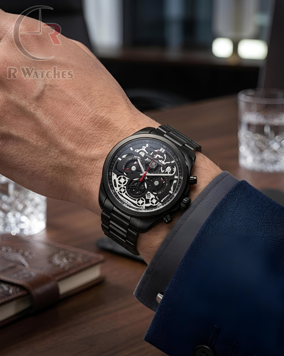 (OS)⭐ Tag CR7 black silver machinary
