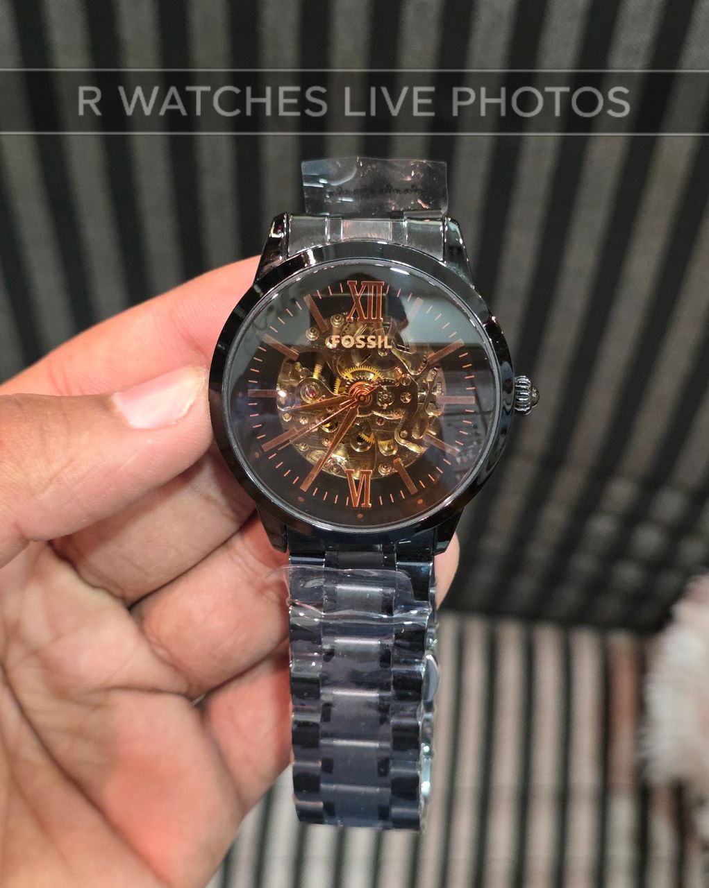 (OS2)⭐ Fossil Automatic Full Black