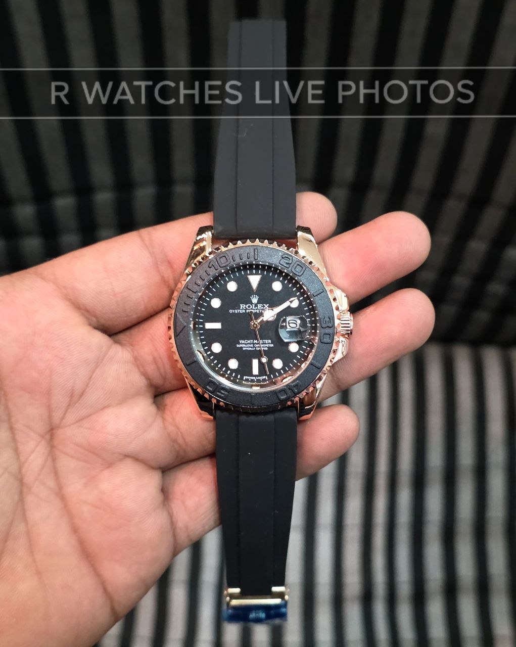 (SS)β Rolex yatchmaster rose gold