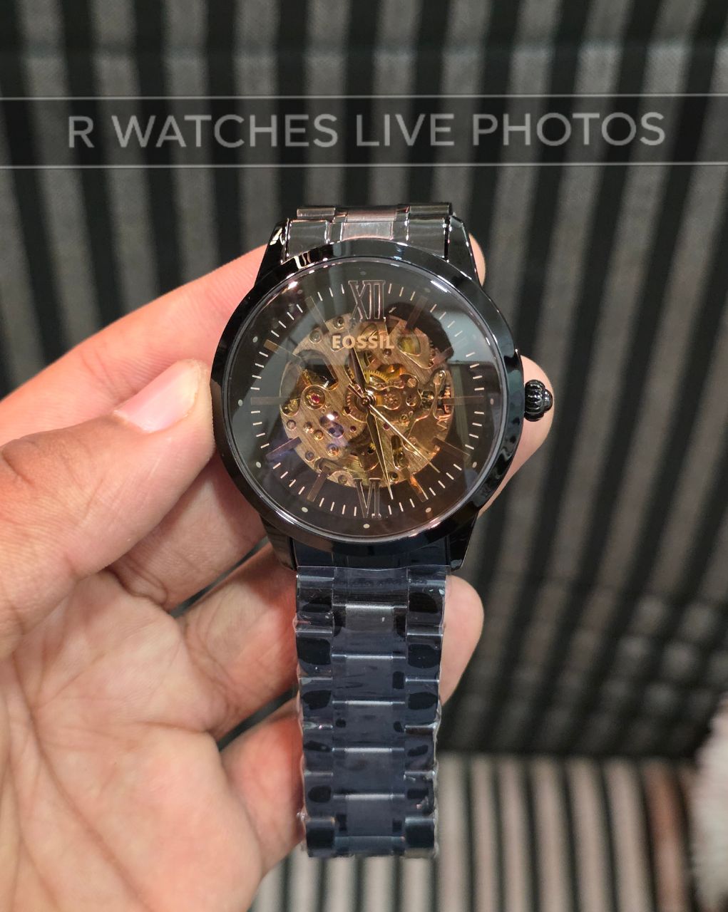 (OS3)⭐ Fossil Automatic Full Black
