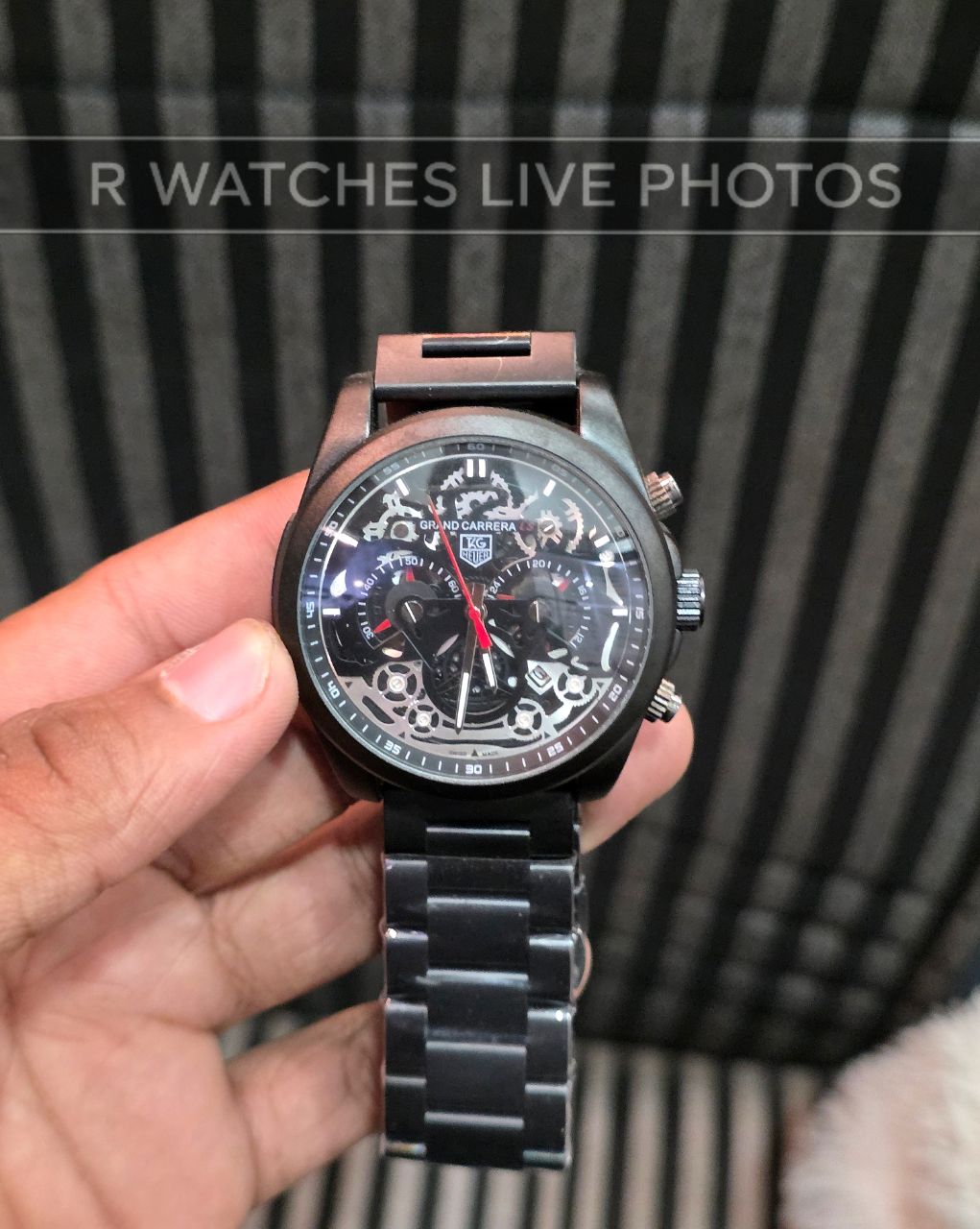 (OS)⭐ Tag CR7 black silver machinary