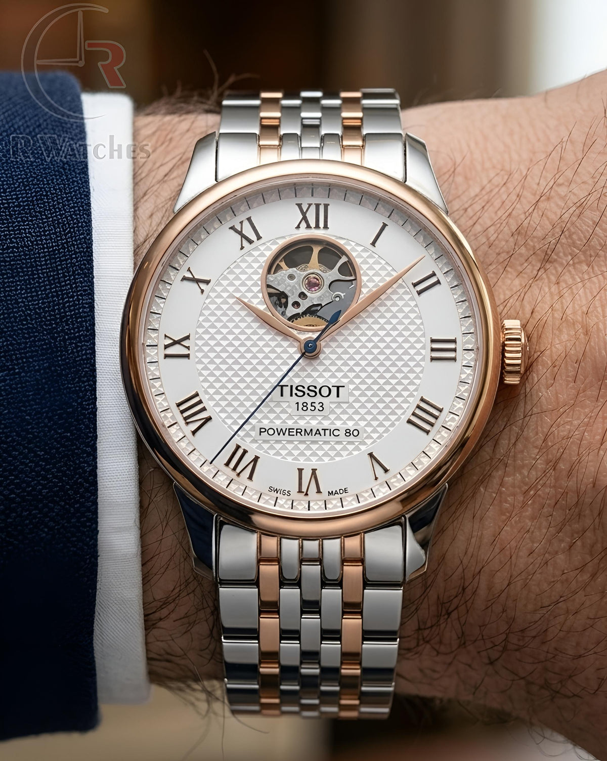 (SS) Tissot automatic dual tone White