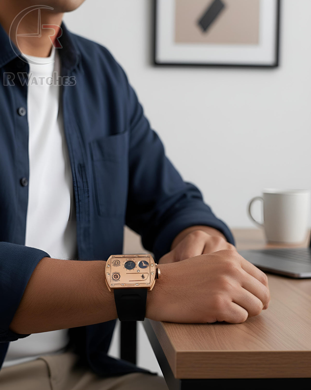 (OS) RM New Rose gold Black