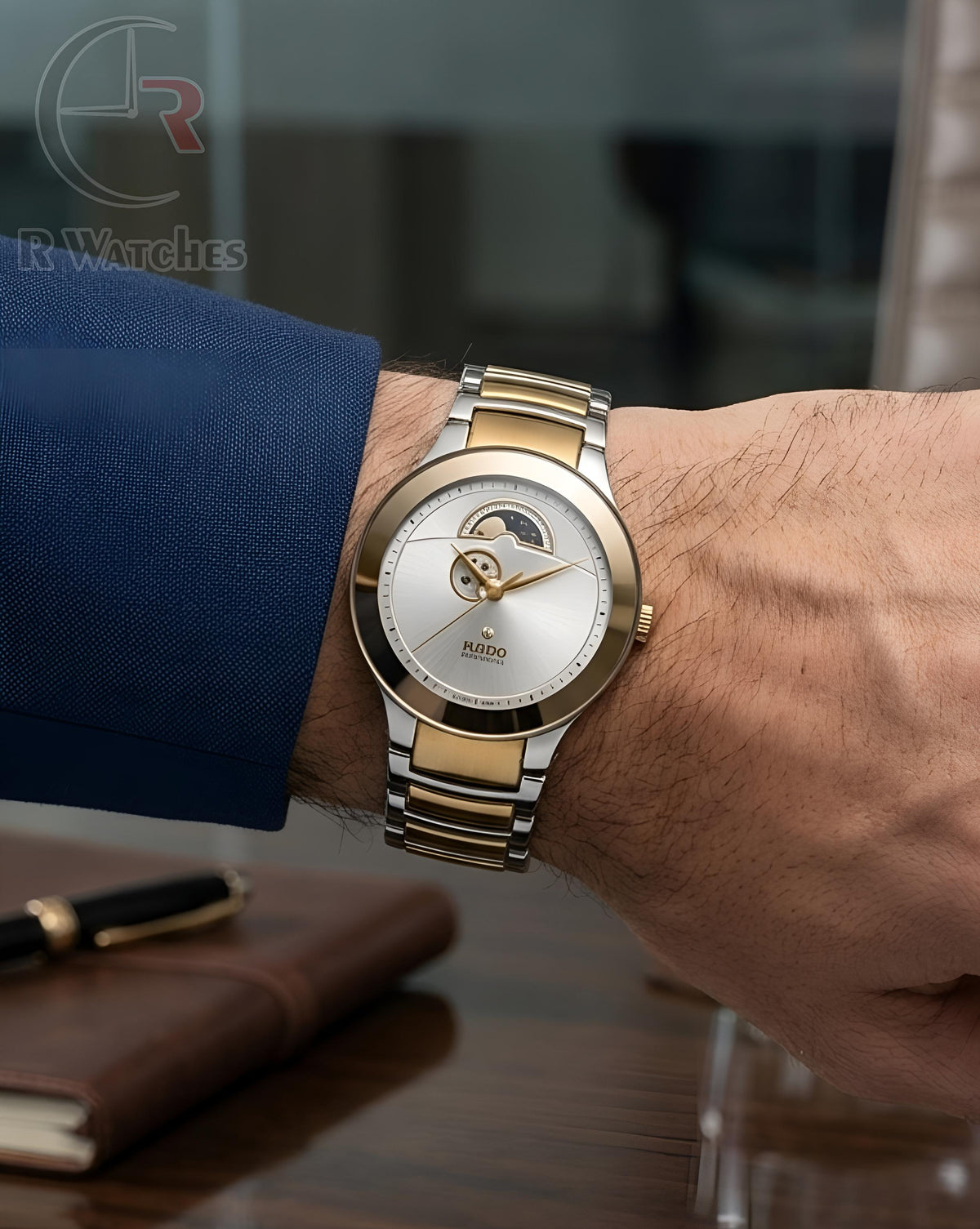 (OS) Rado new dual tone white