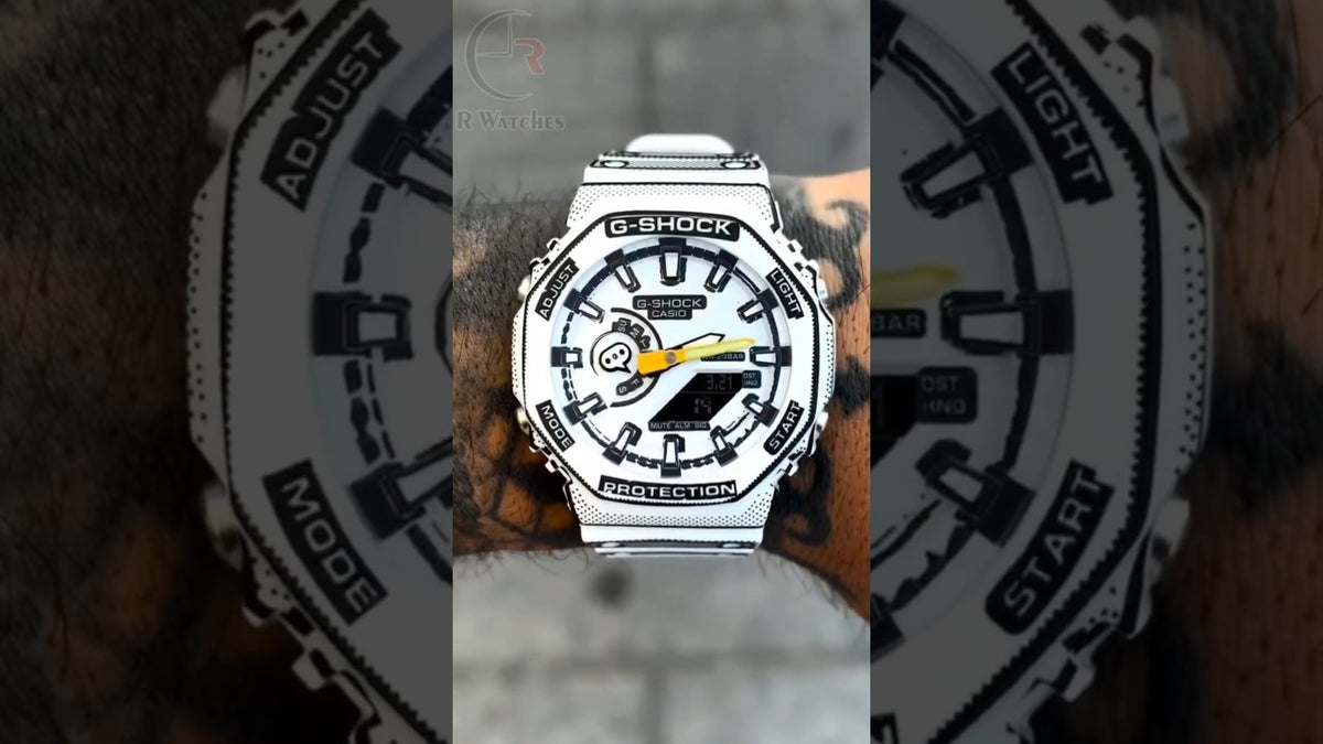 (SS)⭐ G-Shock Manga white