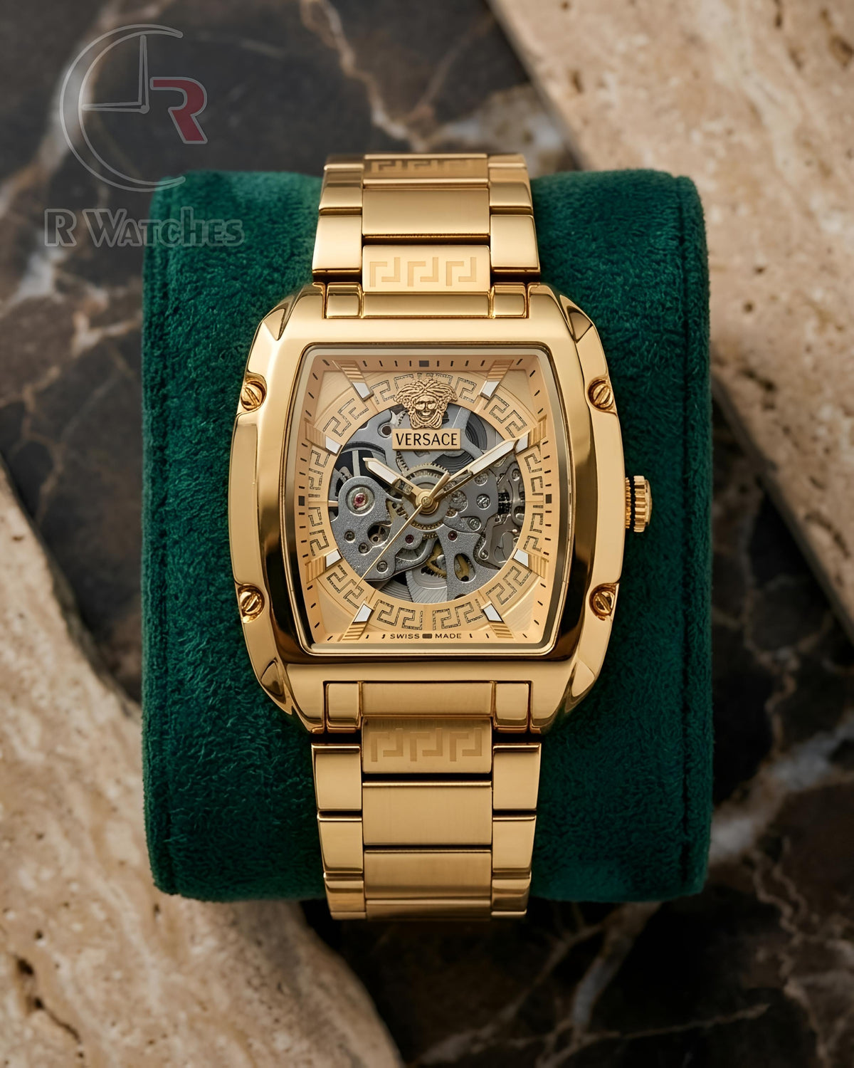 (SS)📷 Versace Automatic Full Gold (VSAM2)