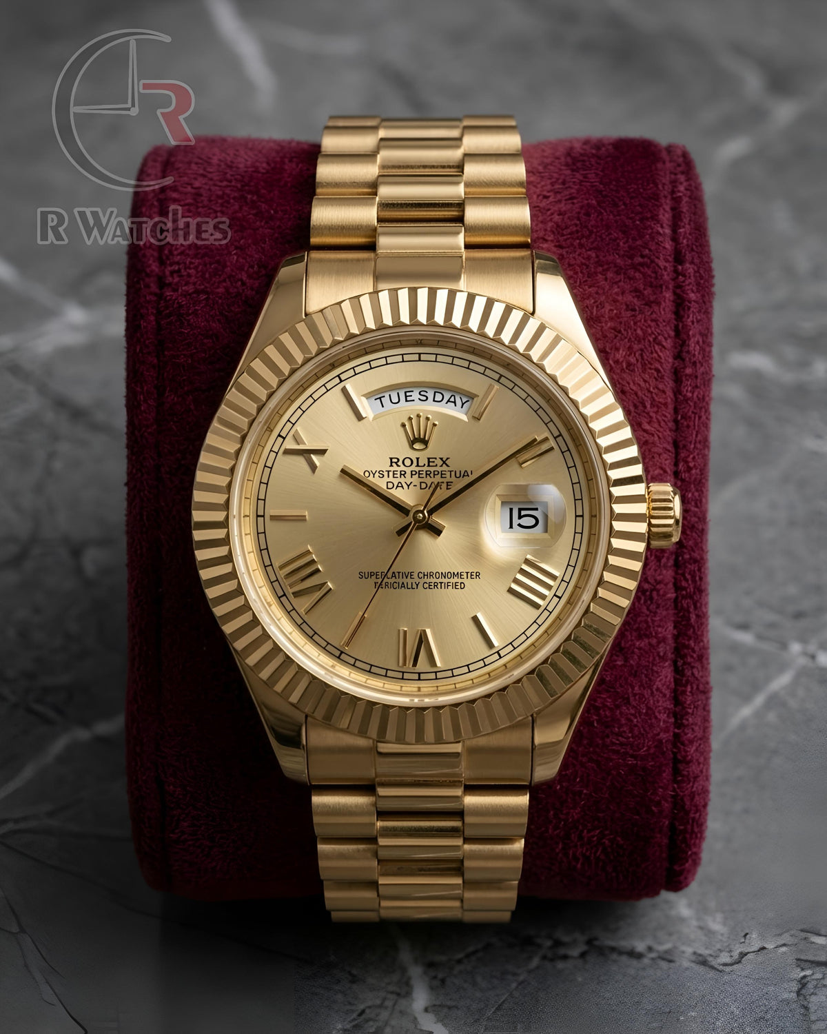 (SS)📷 Rolex Roman Full Gold (RXP26)