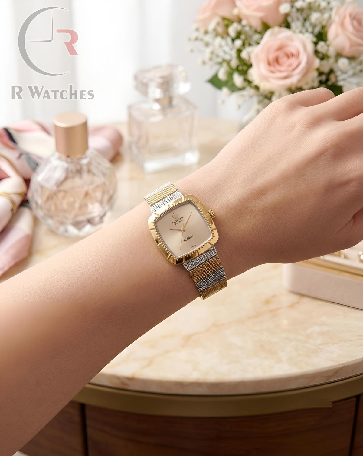 (SS)📷 Rolex Girls Dual Tone Pink (RXG38)