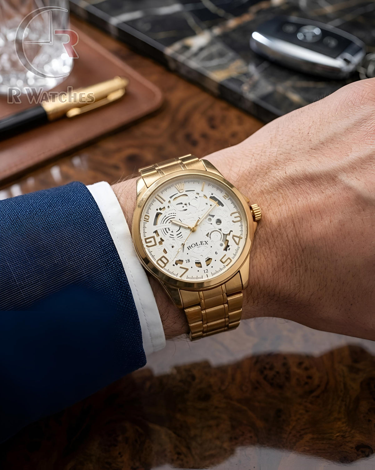 (OS)📷⭐ Rolex golden white (RXP61)
