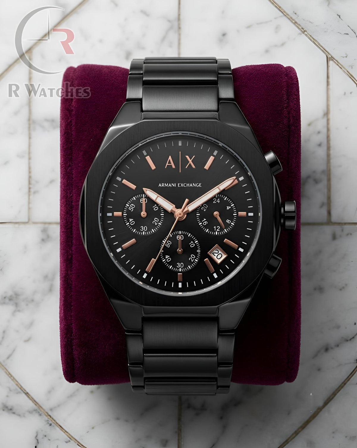 (OS) AX Rose Gold Black