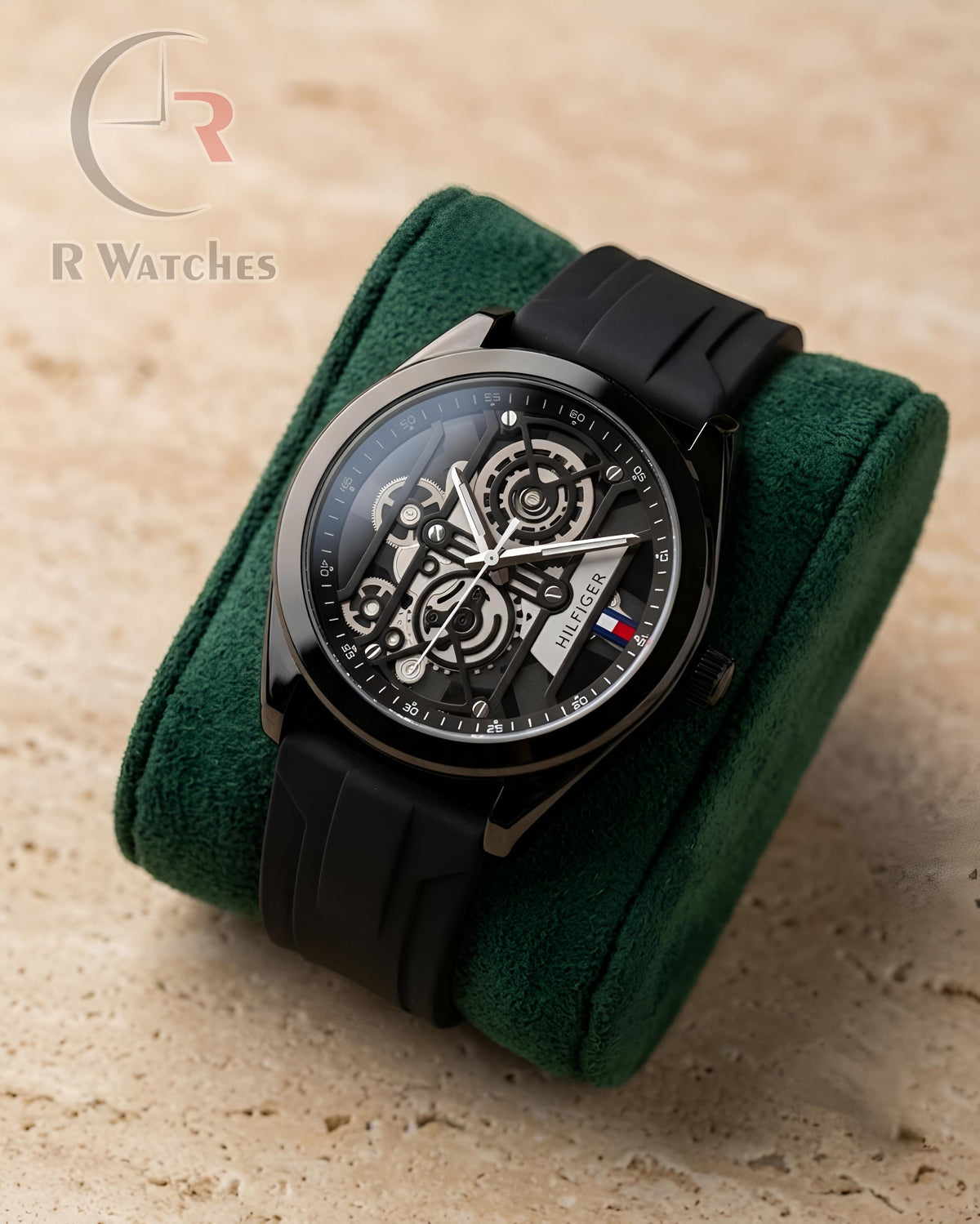 (OS) Tommy Hilfiger Silicon Full Black