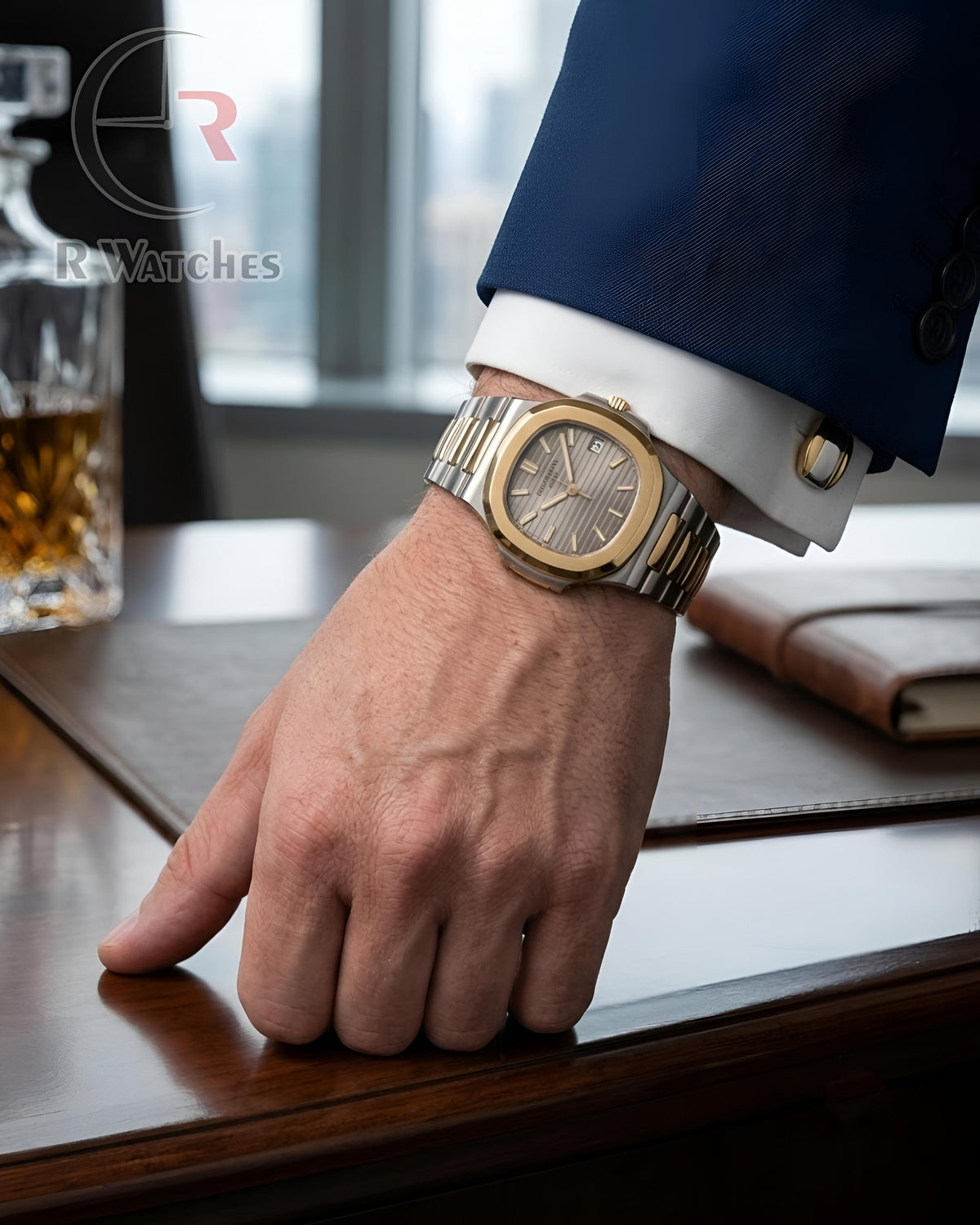(OS) Patek Dual Tone Grey