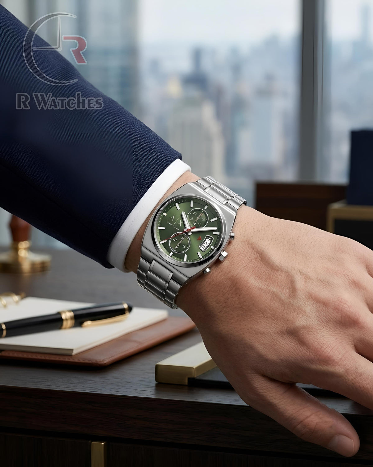 (OS) AX Silver Green