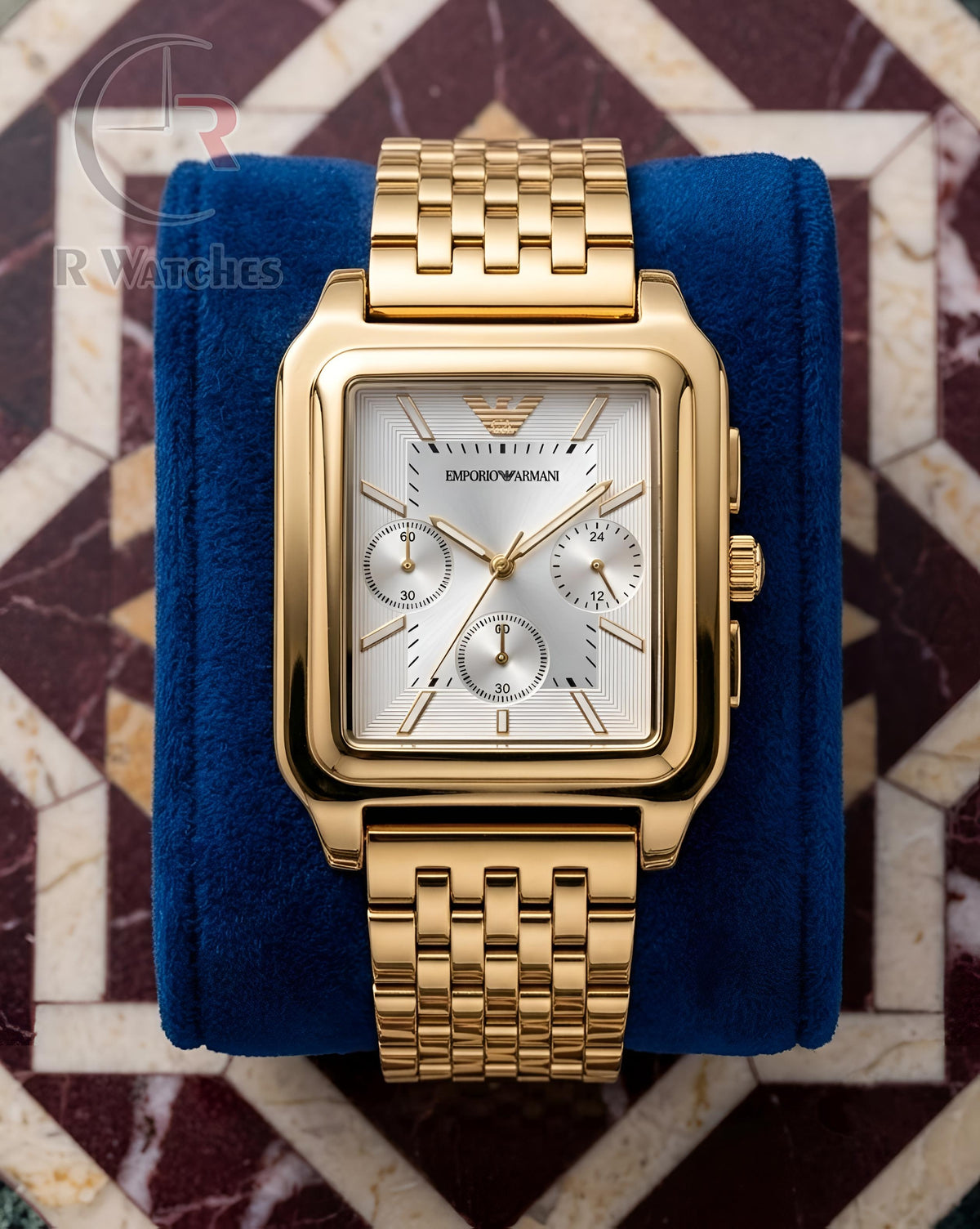 (SS) Armani Gold White