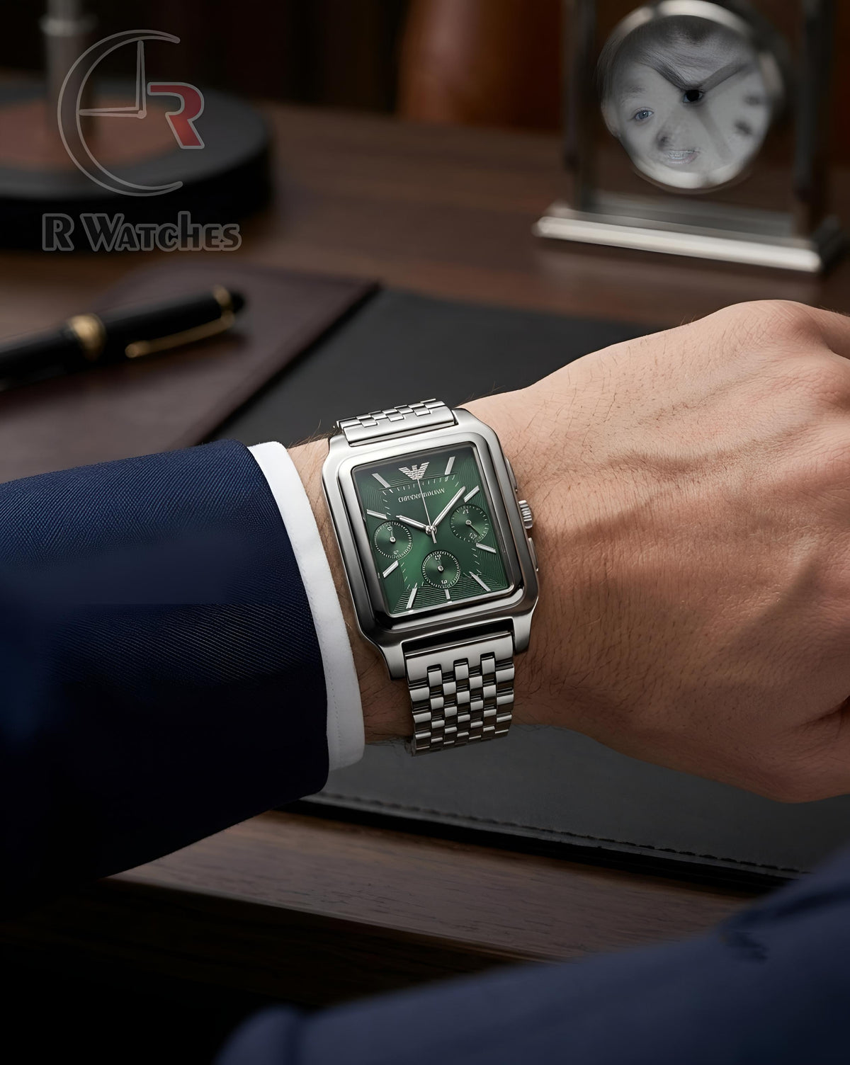 (OS) Armani Silver Green