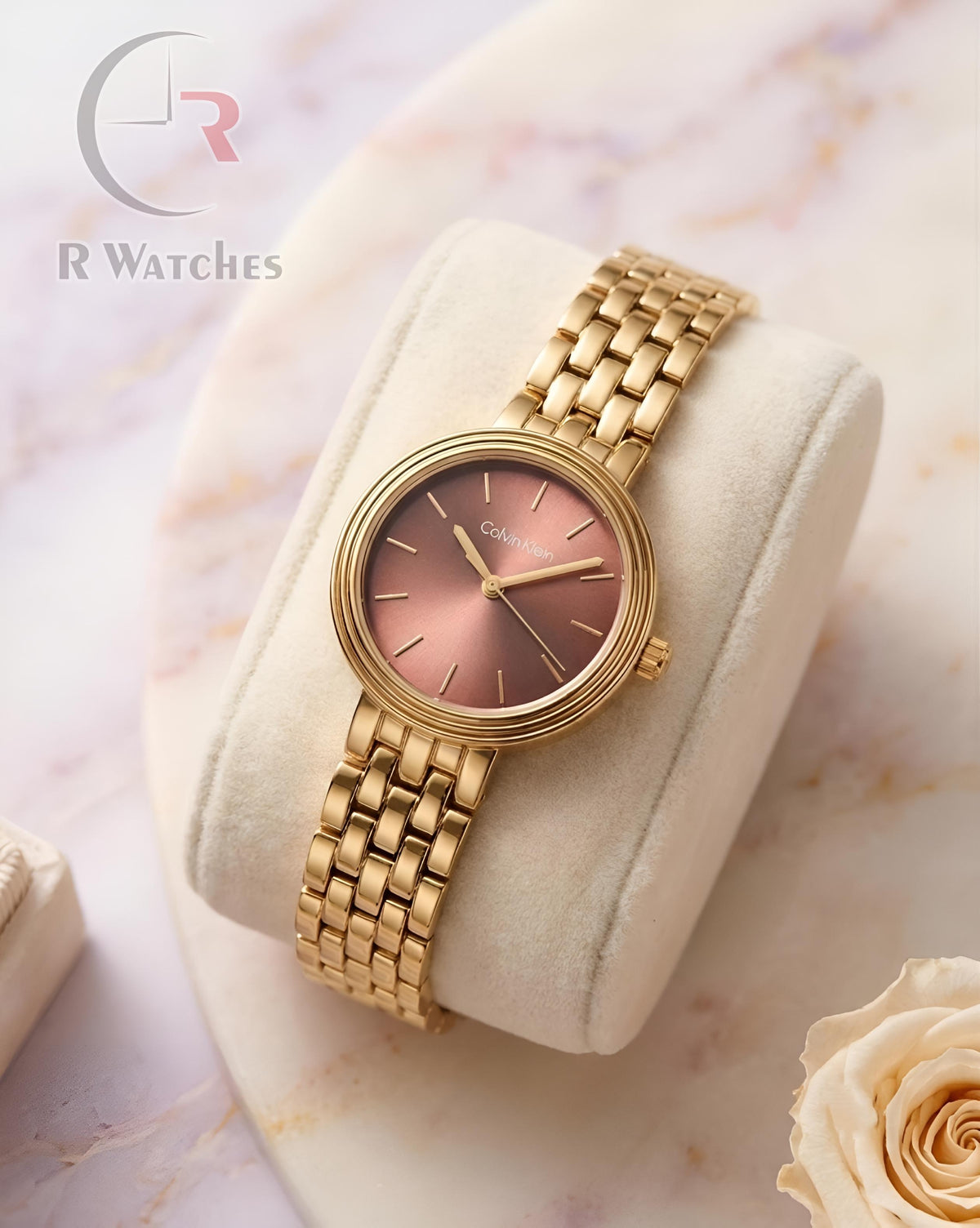 (OS) CK Girls Gold Brown