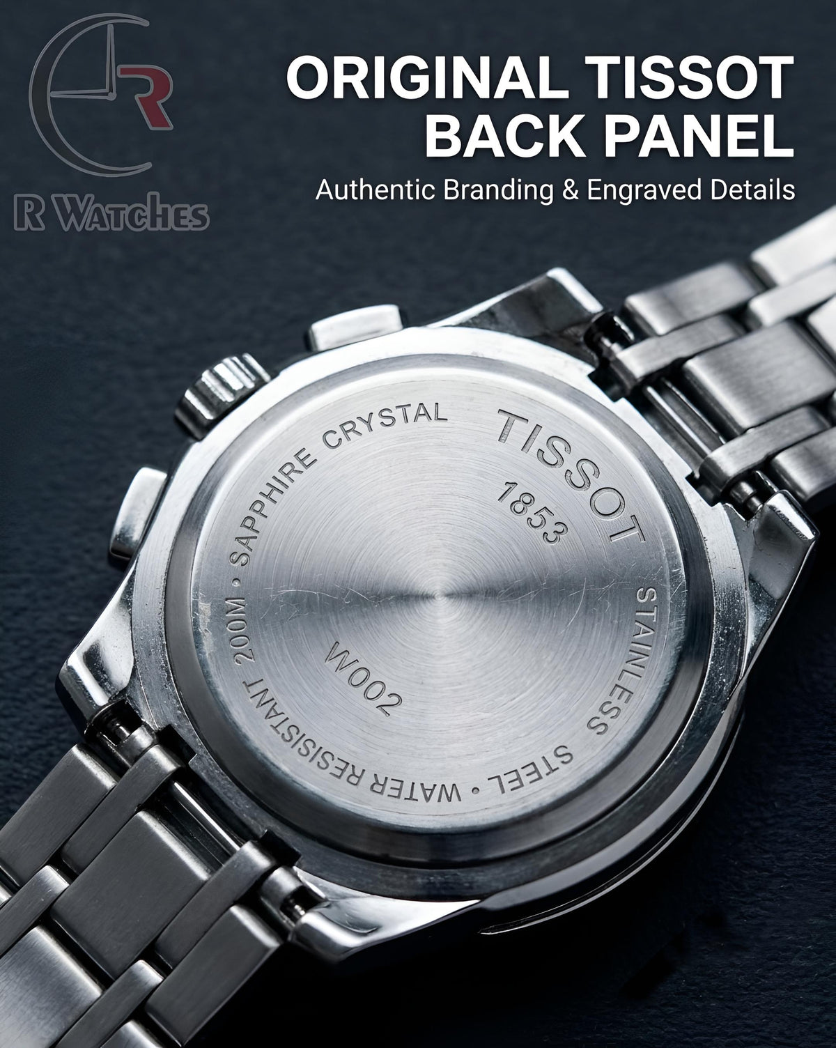 Tissot Silver White – Premium Luxury Chronograph Watch