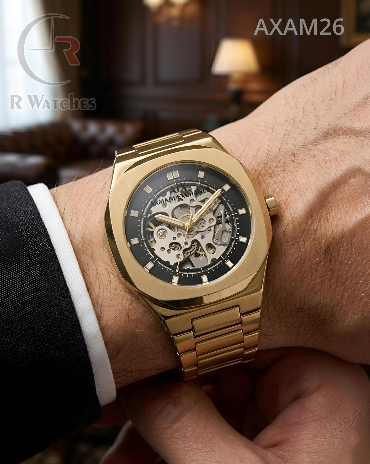 (OS)🖤⬆️ AX Automatic Gold Black (AXAM26)