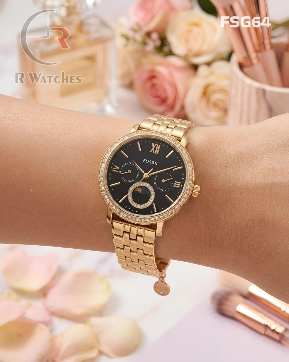 (OS)🖤⬆️ Fossil Girls Gold Black (FSG64)