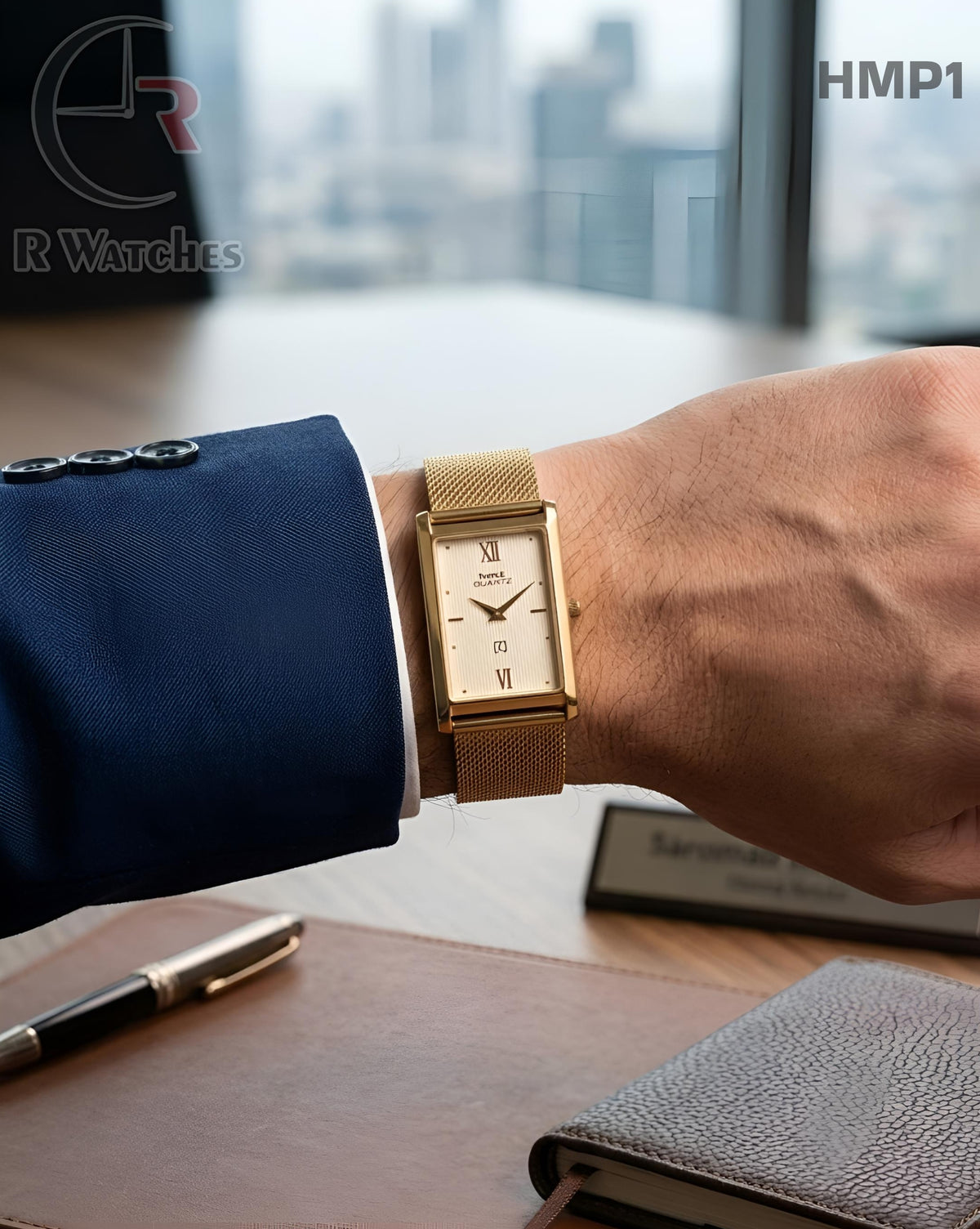 (OS)🖤⭐ HMT Gold White Dial (HMP1)