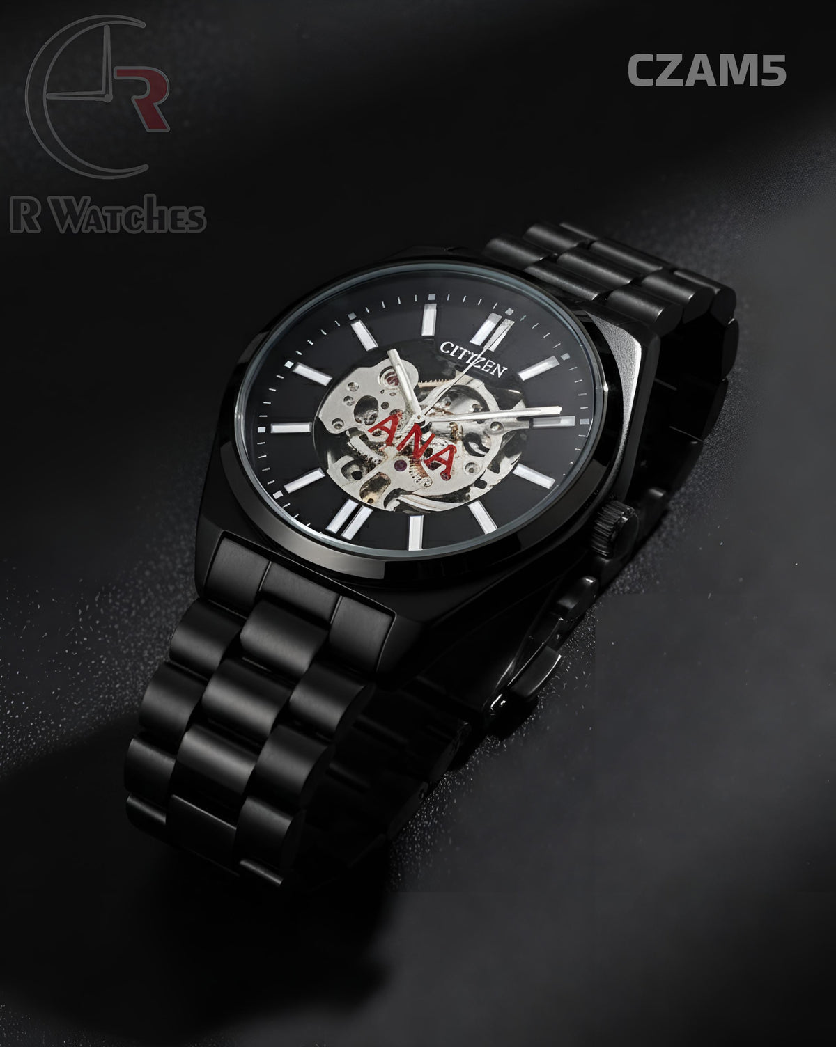 (SS)🖤 Citizen automatic full black (CZAM5)