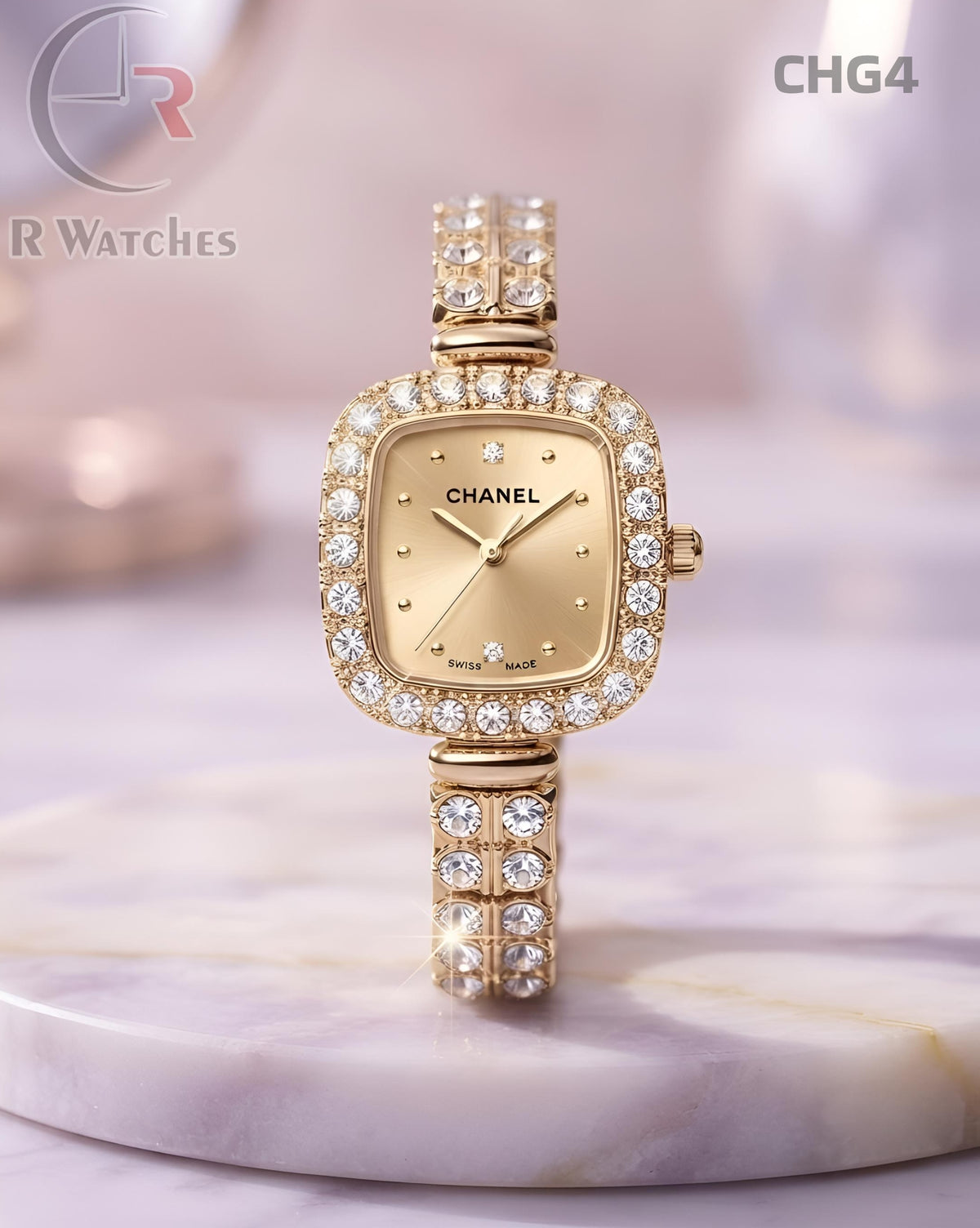 (OS)🖤⭐ Chanel Girls Diamond Full Gold (CHG4)