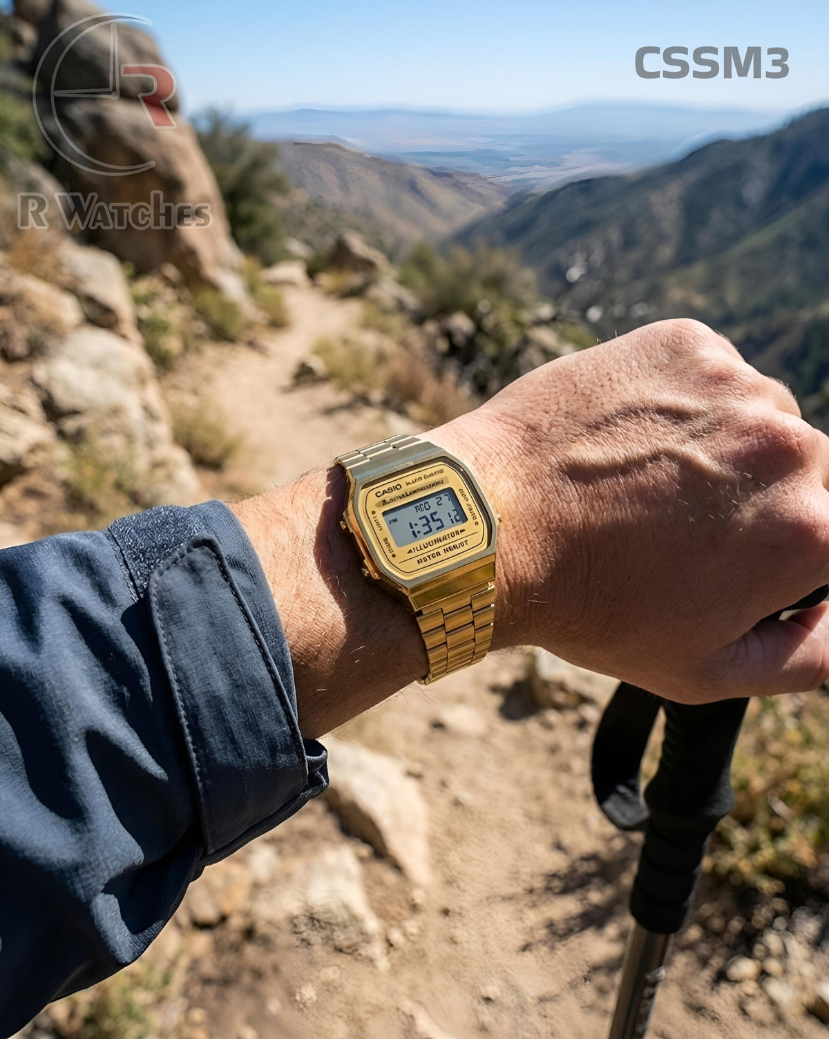 (OS3)🖤⬆️⭐ Casio vintage gold (CSSM3)