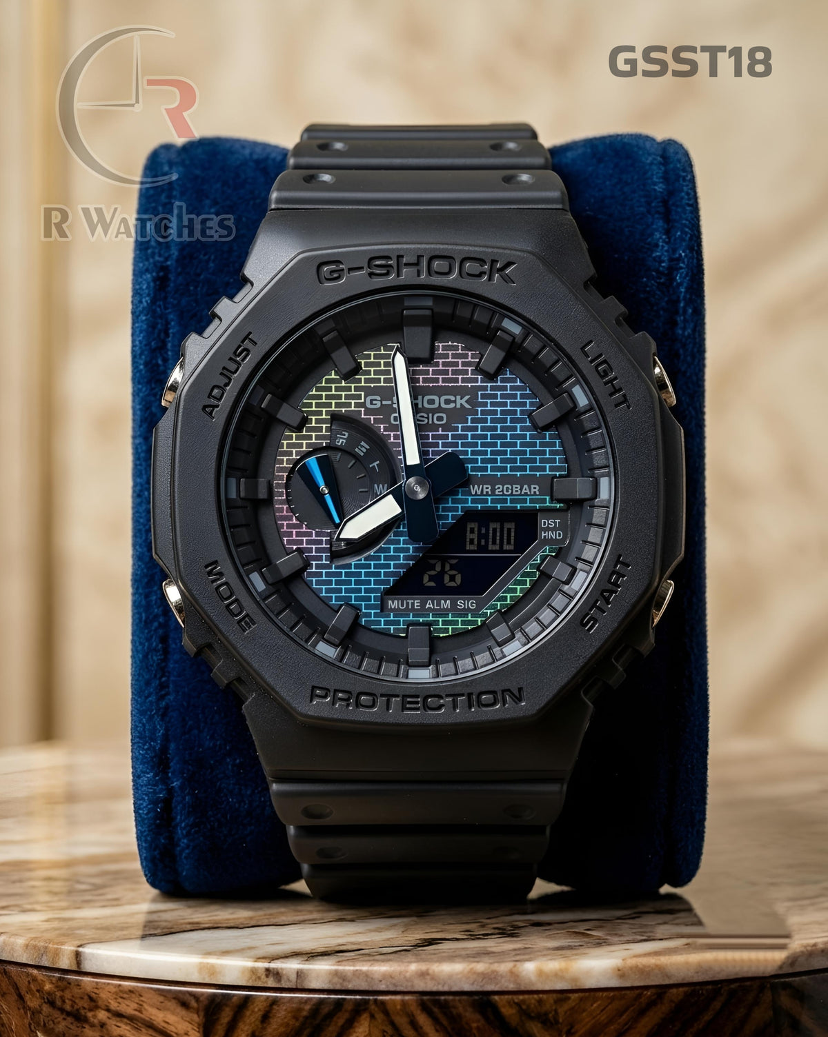 (OS2)🖤⬆️🔁 G-Shock New Fiber Black (GSST18)
