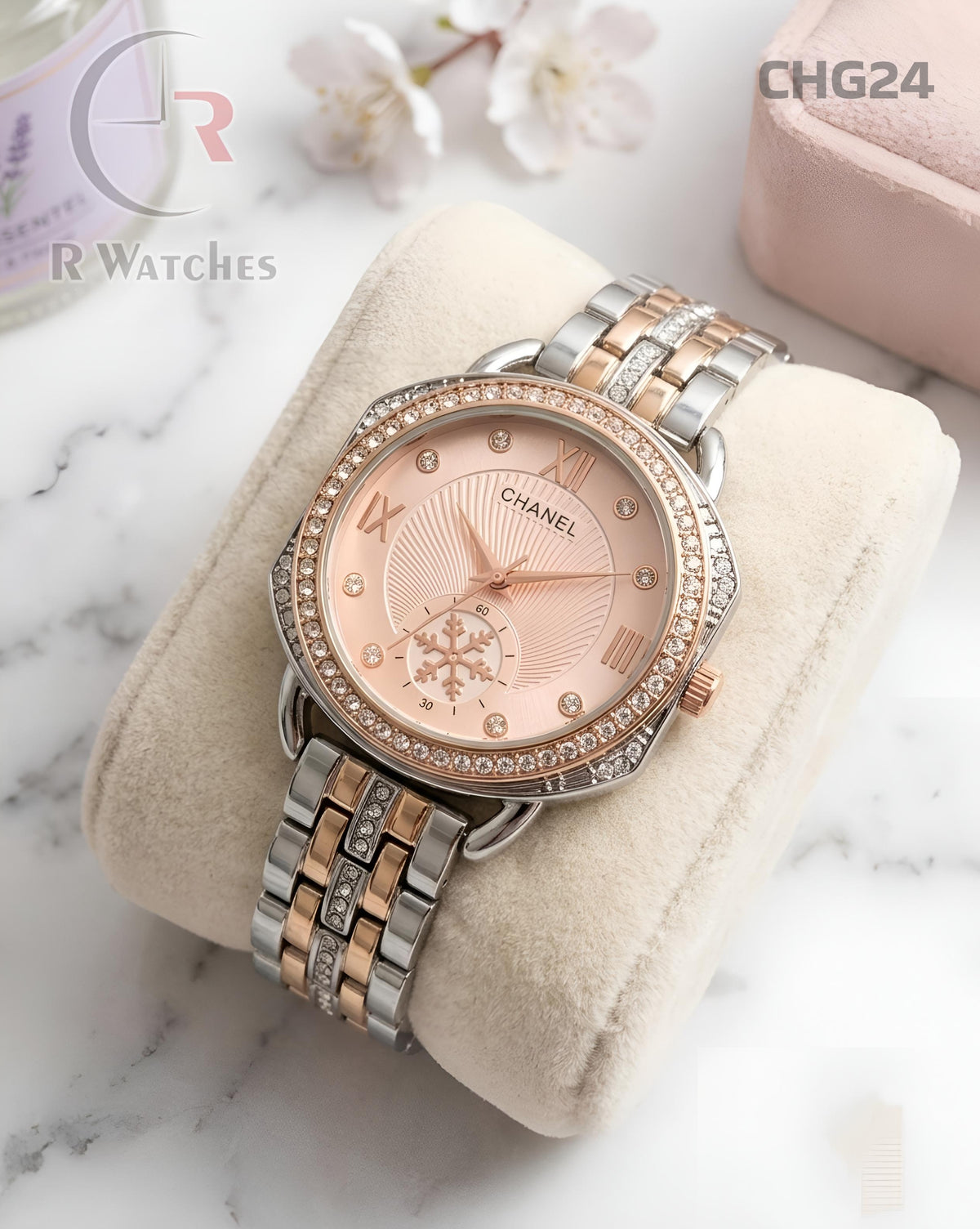 (OS)🖤⭐ Chanel girls dual tone pink (CHG24)